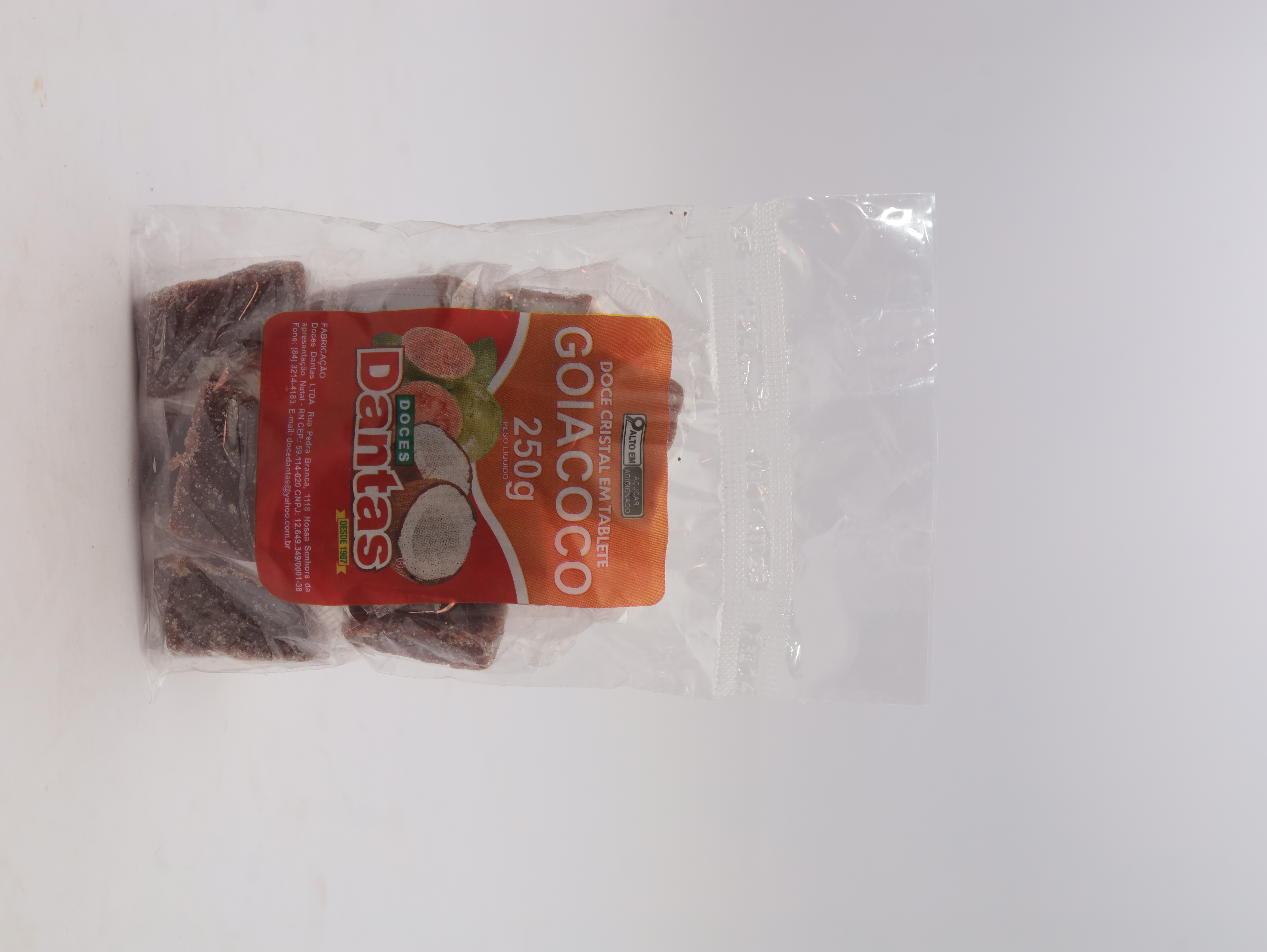 Doce Cristal em Tablete - Goiacoco – 16x250g